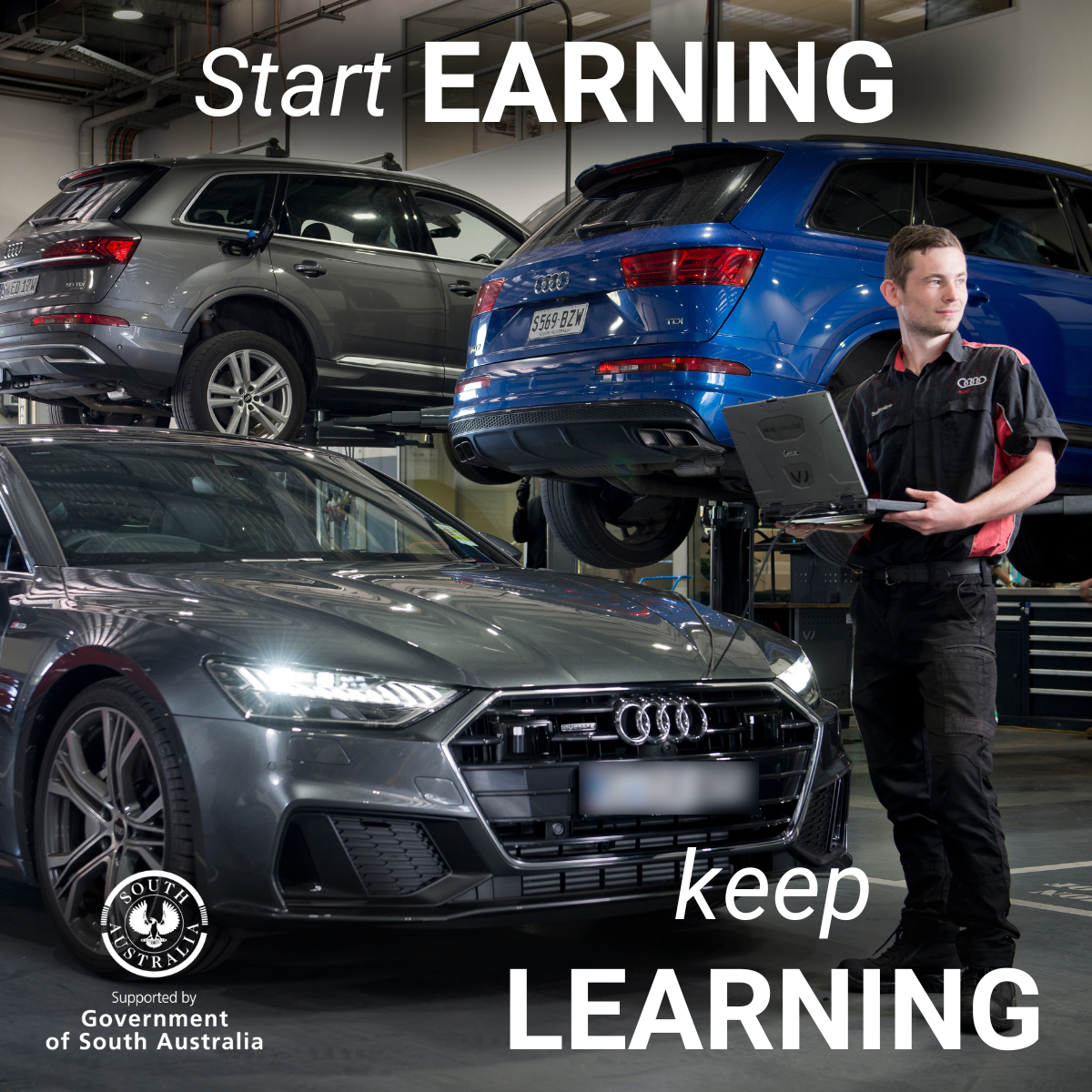 MTA Automotive Apprenticeships Facebook ad