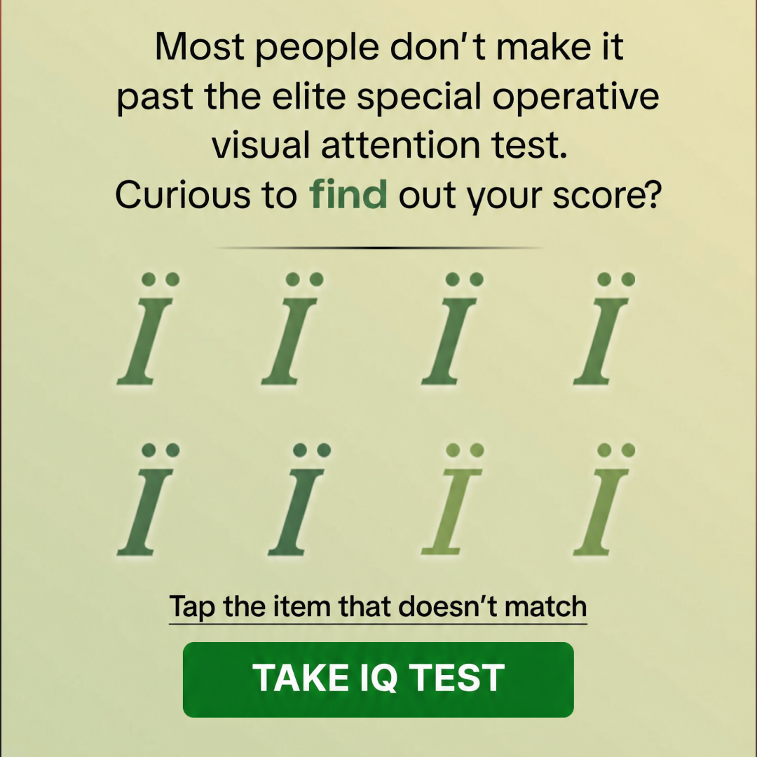 My IQ Facebook ad