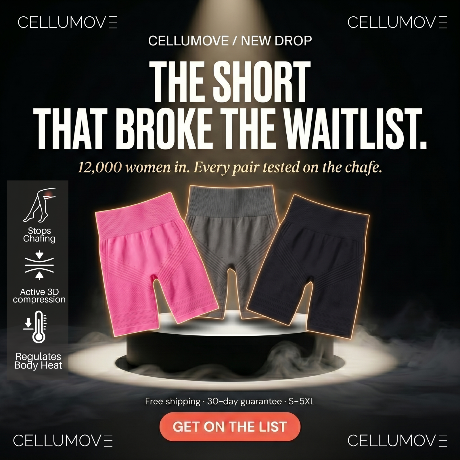 Cellumove Fitwear Facebook ad