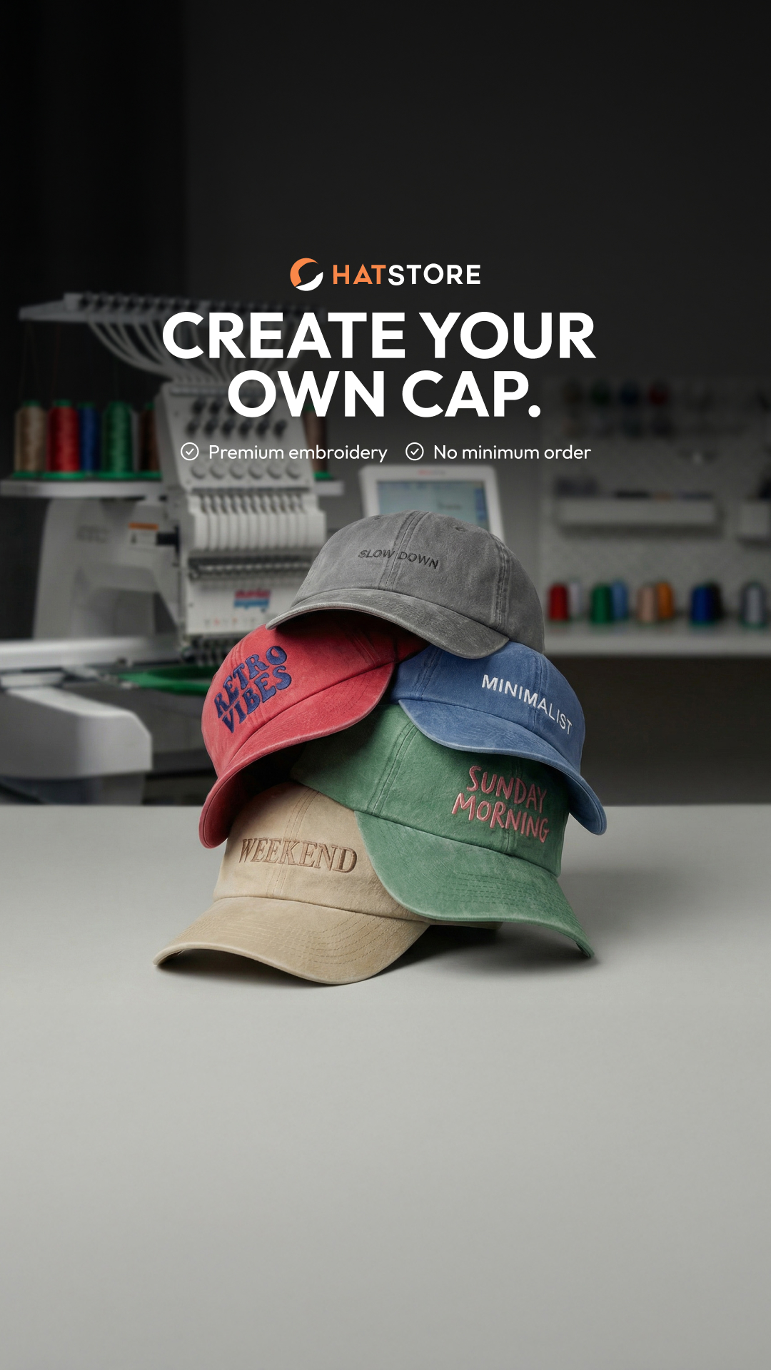 Hatstore Facebook ad