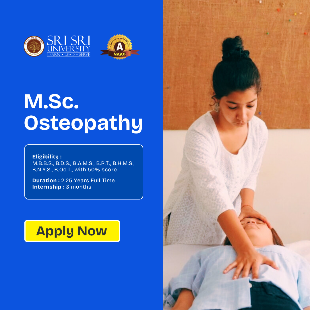 Sri Sri University Facebook ad