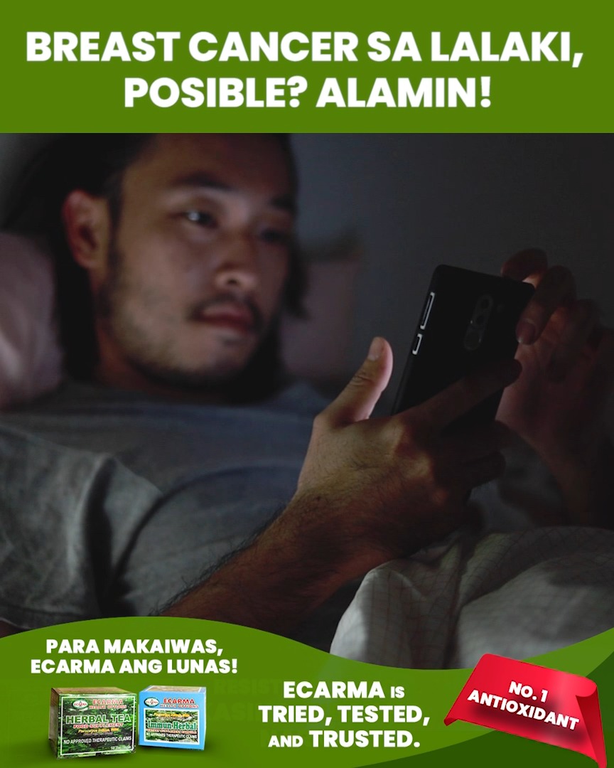 Ecarma Health Options Facebook ad: E-TANONG KAY DOK GLENN | Breast Cancer Sa Lalaki, Posible…