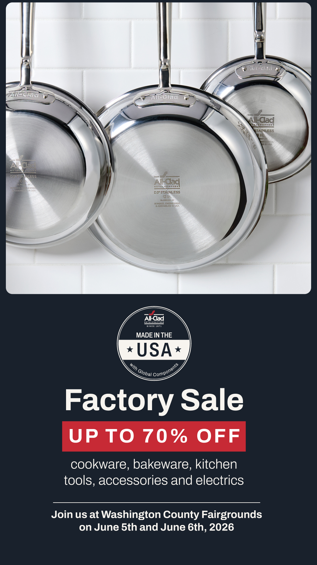 All-Clad Metalcrafters Facebook ad