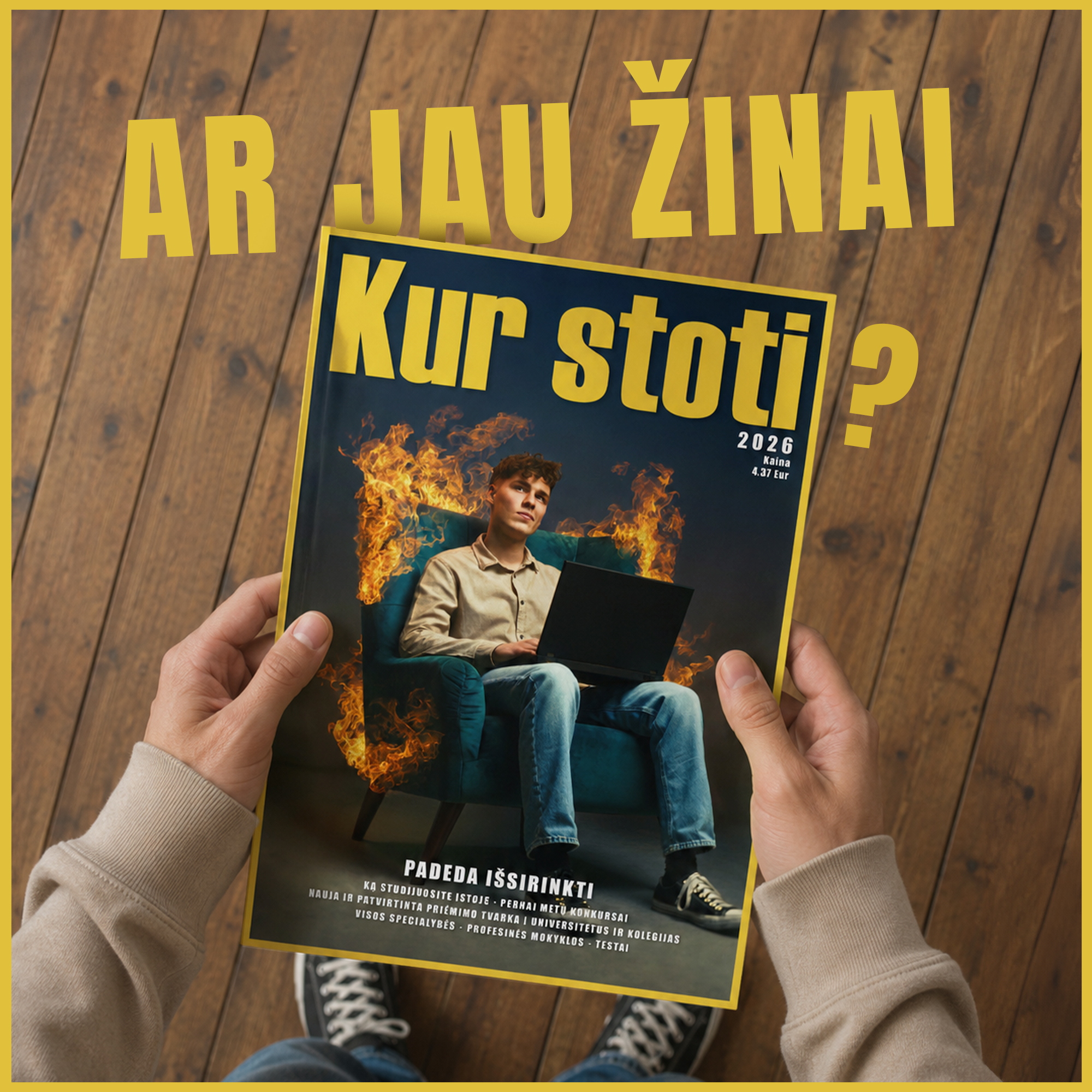 Žurnalas KUO BŪTI Facebook ad