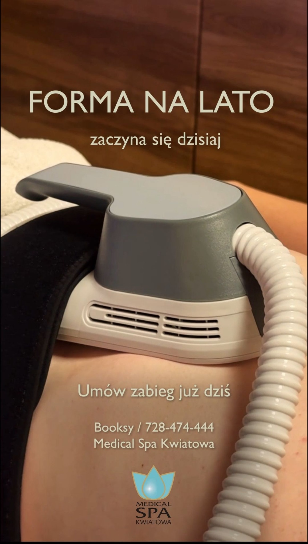 Medical Spa Kwiatowa Facebook ad from Feb 12, 2026