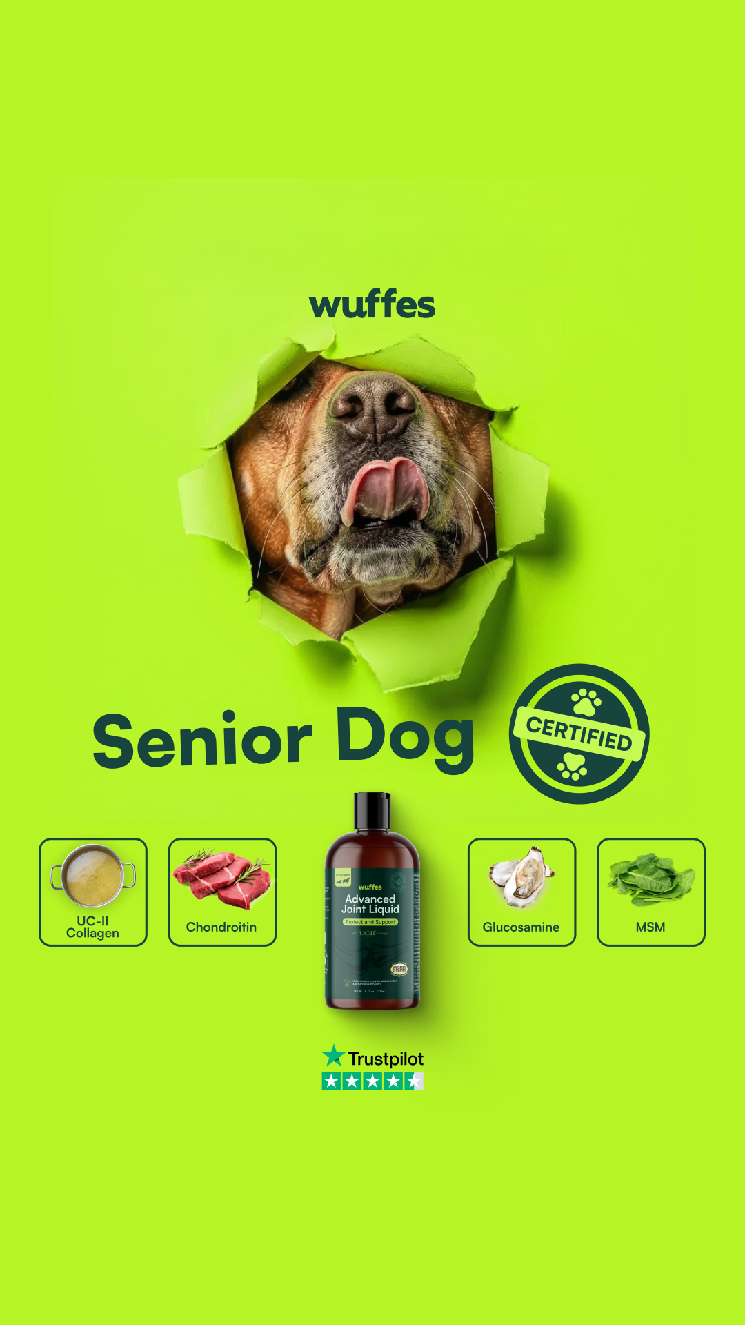 Wuffes Facebook ad
