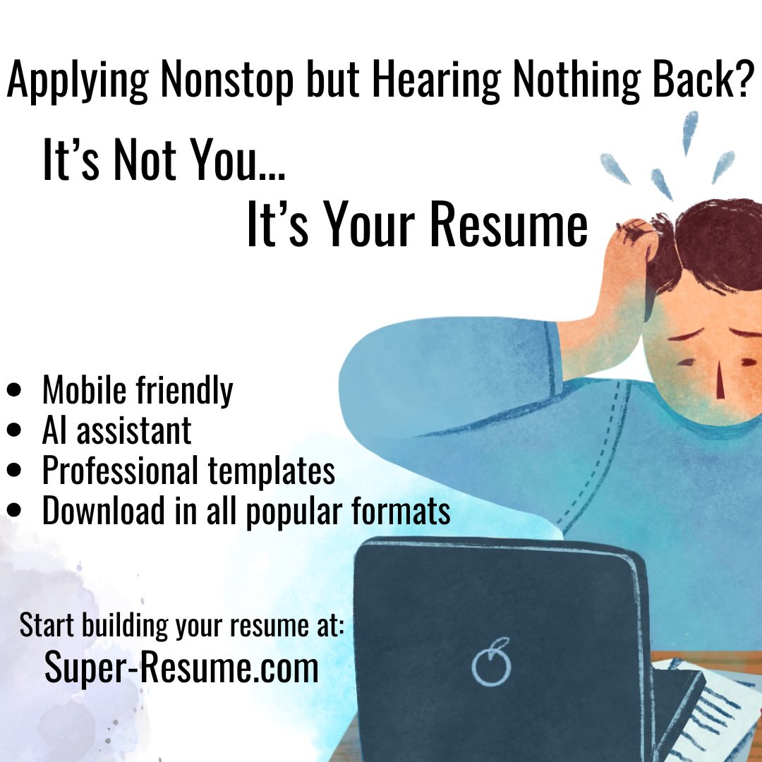 Super Resume Facebook ad