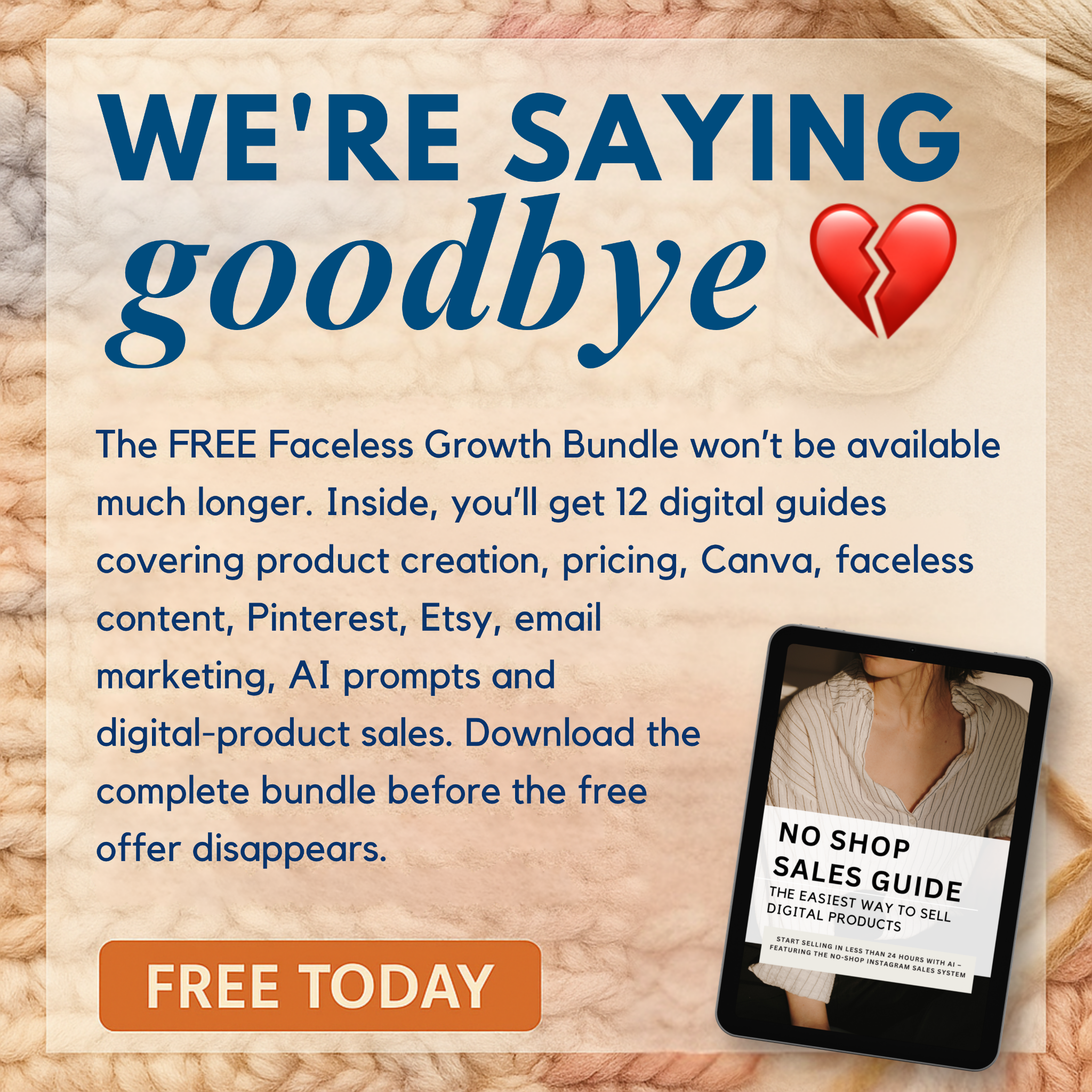 Faceless Profit Facebook ad