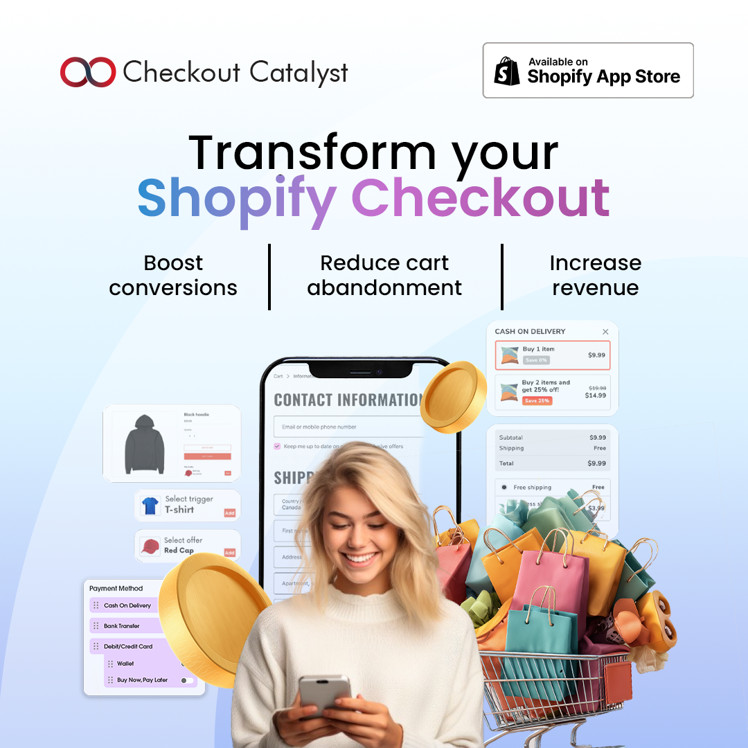 Checkoutcatalyst Facebook ad: Saudi Shopify merchants: Optimize checkout for customers…