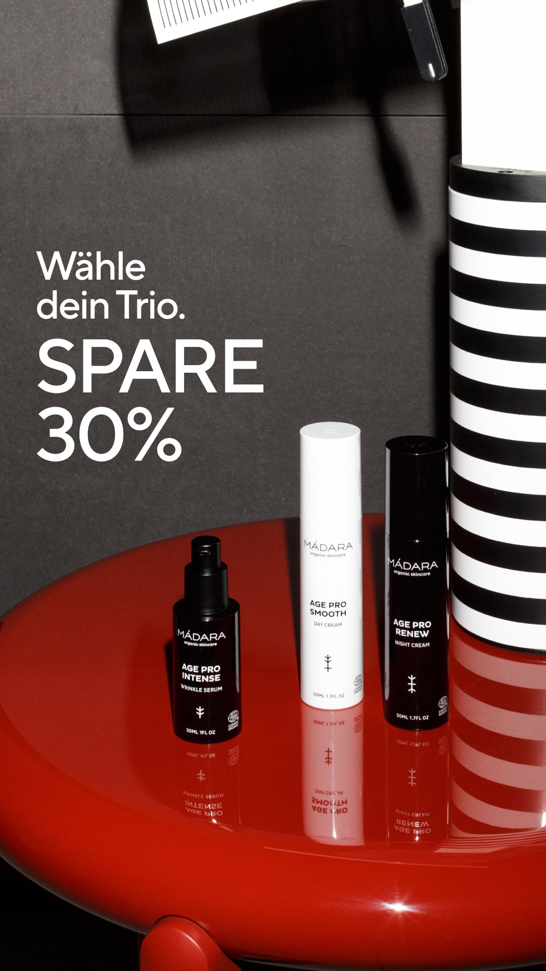 Mádara Organic Skincare Facebook ad