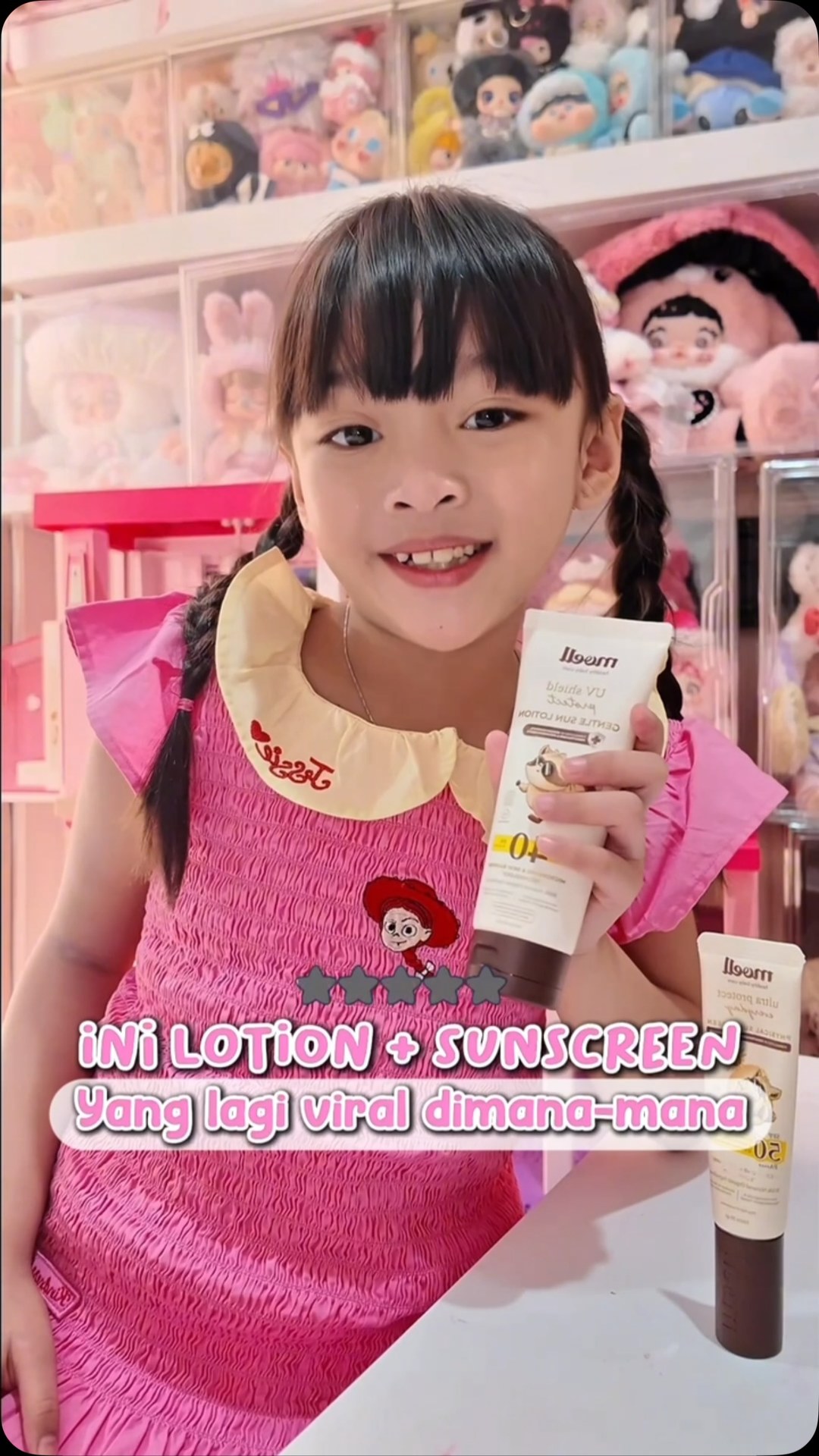 luisaadreena Facebook ad: seneng banget karena skincarenya samaan sm kakak Gempiii…