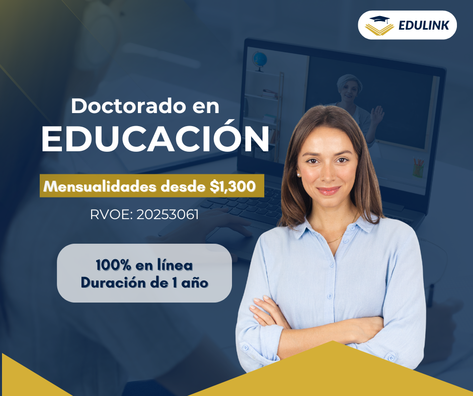 Edulink Facebook ad: DOCTORADO EN EDUCACIÓN
