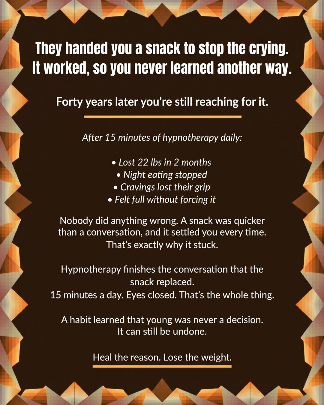 Hypnozio: power of hypnotherapy Facebook ad