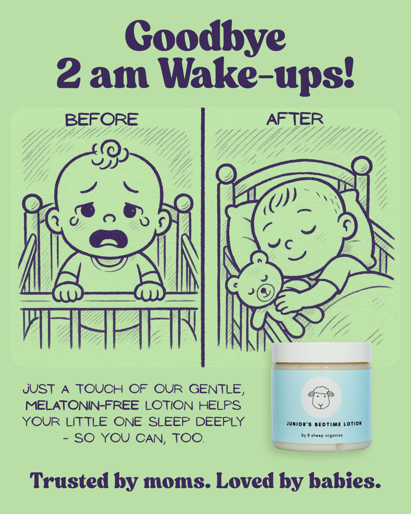 8 Sheep Organics Facebook ad