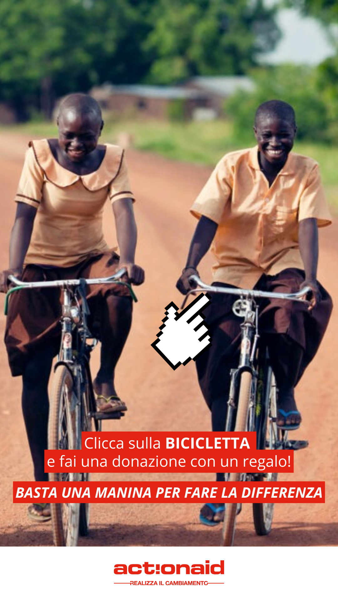 ActionAid Italia Facebook ad from Jan 2, 2026