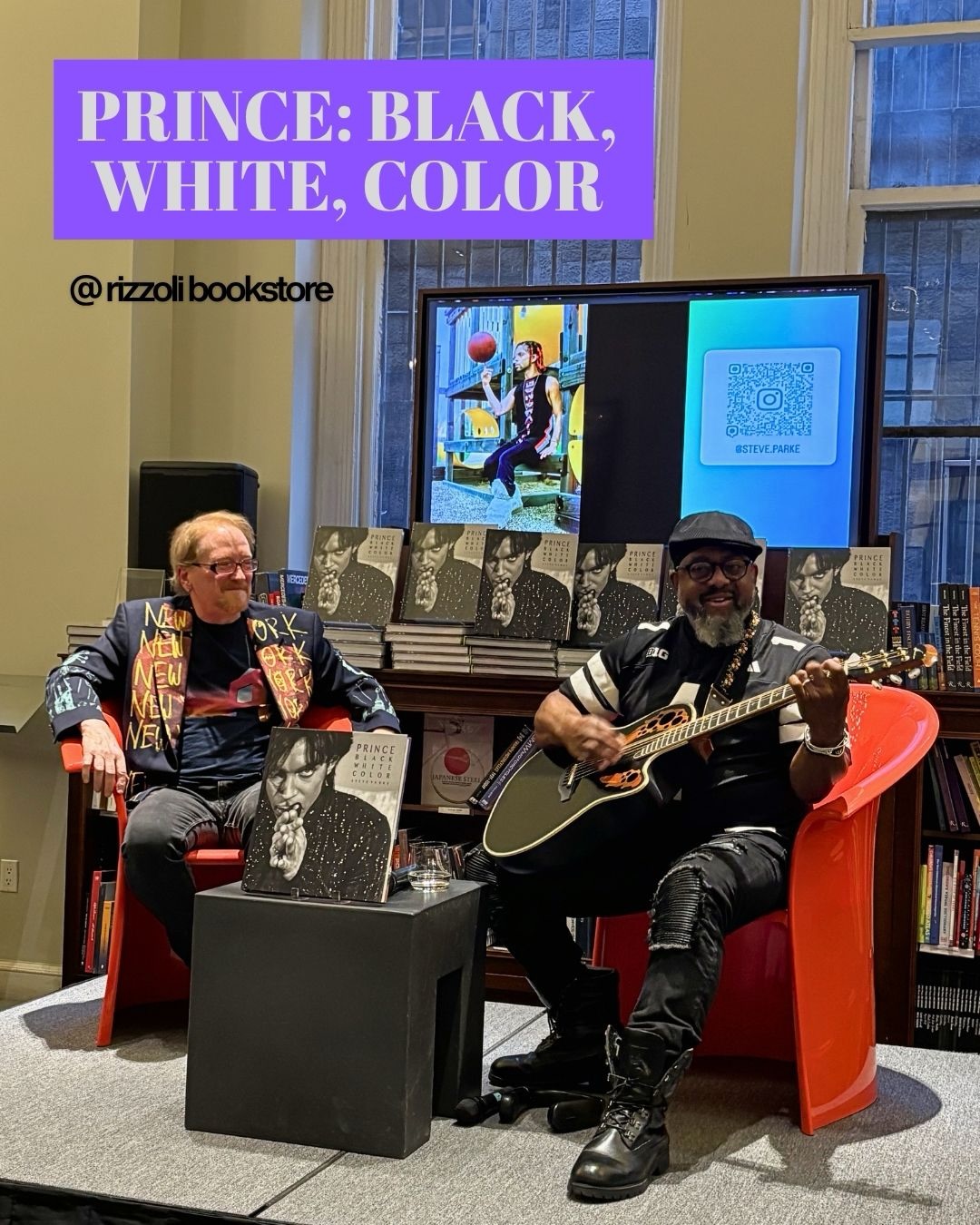 ACC Art Books Facebook ad: Last night, we honored Prince’s legacy at Rizzoli…