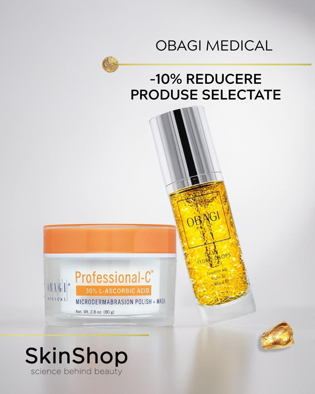 Skinshop.ro Facebook ad: Când vine vorba de rezultate care se văd…