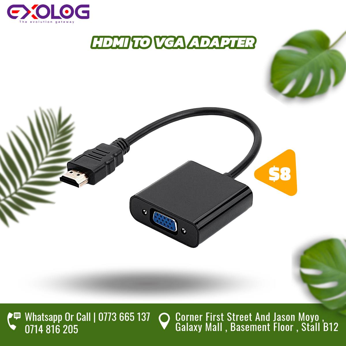 Exolog Africa Facebook ad: Leave faulty cables behind and switch to performance…