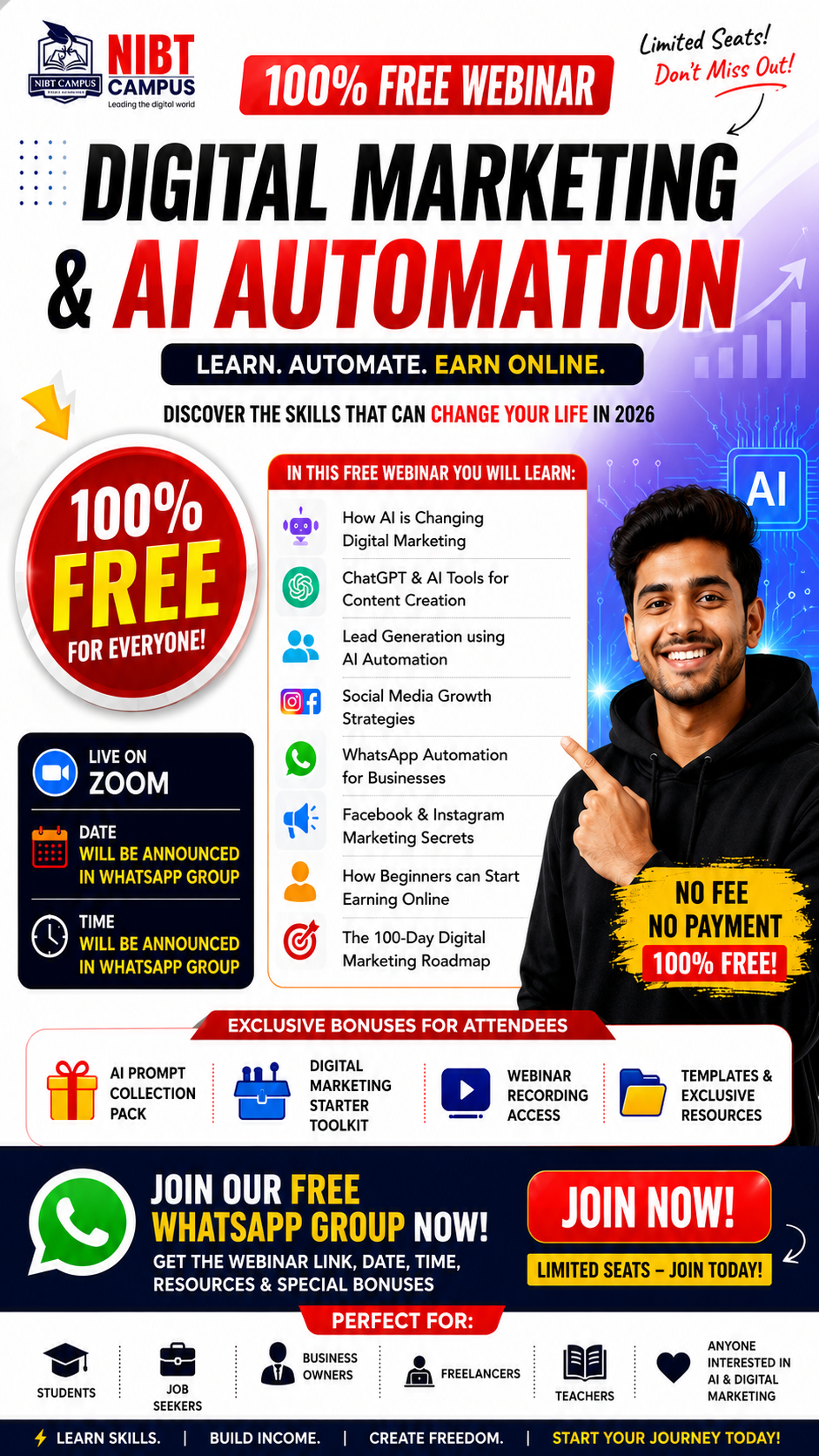 NIBT Campus Facebook ad