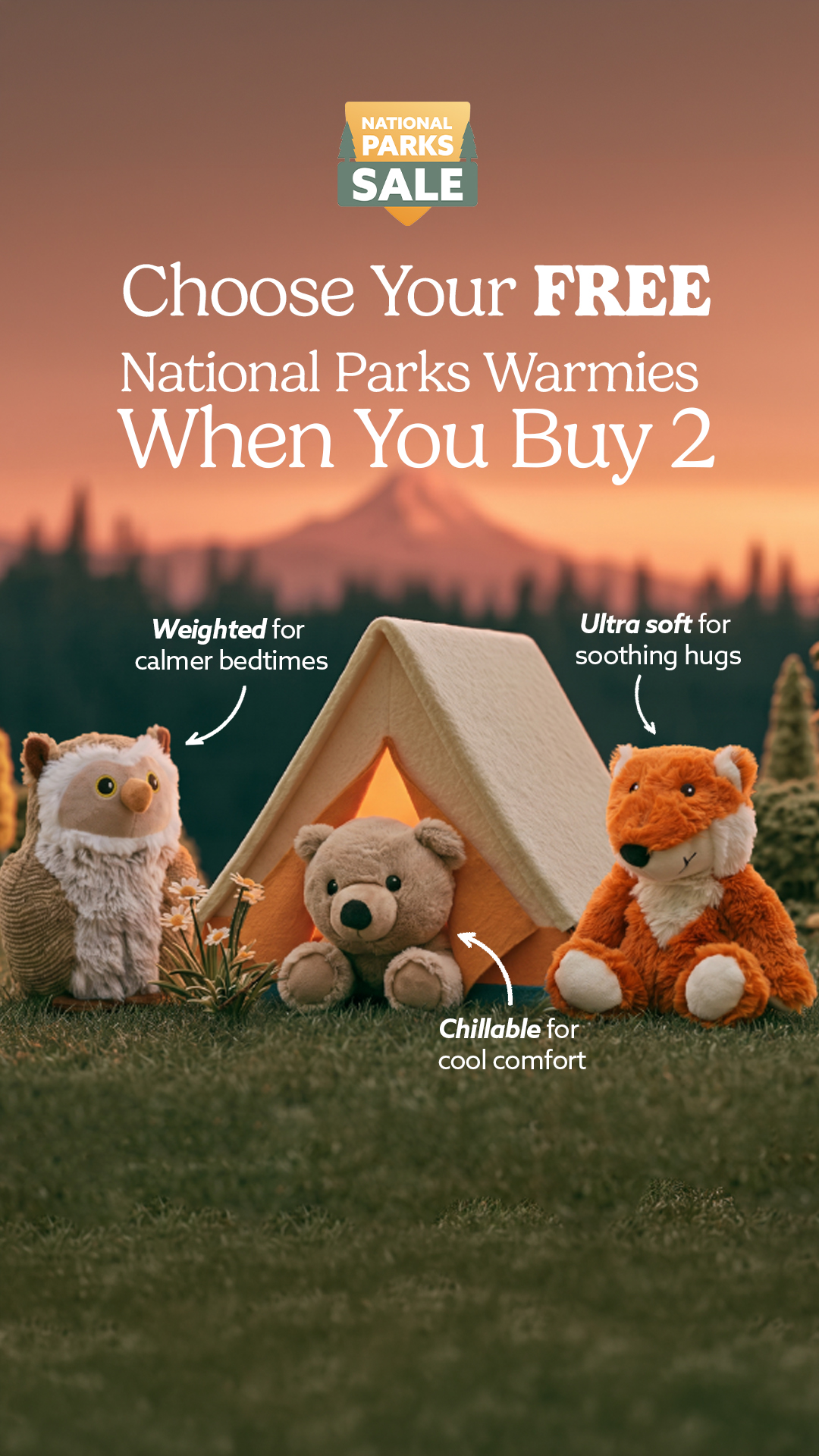 Warmies USA Facebook ad