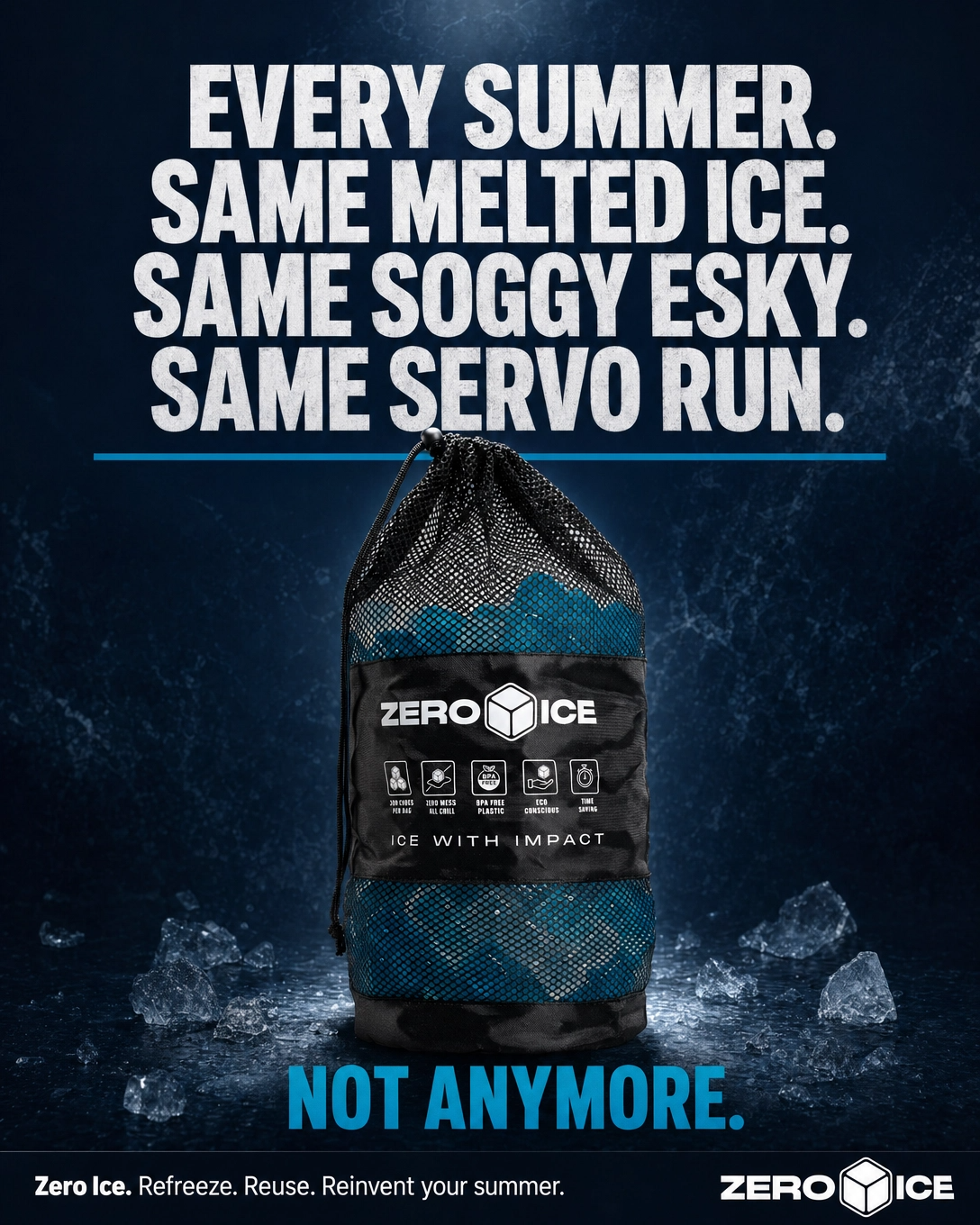 ZERO ICE Facebook ad