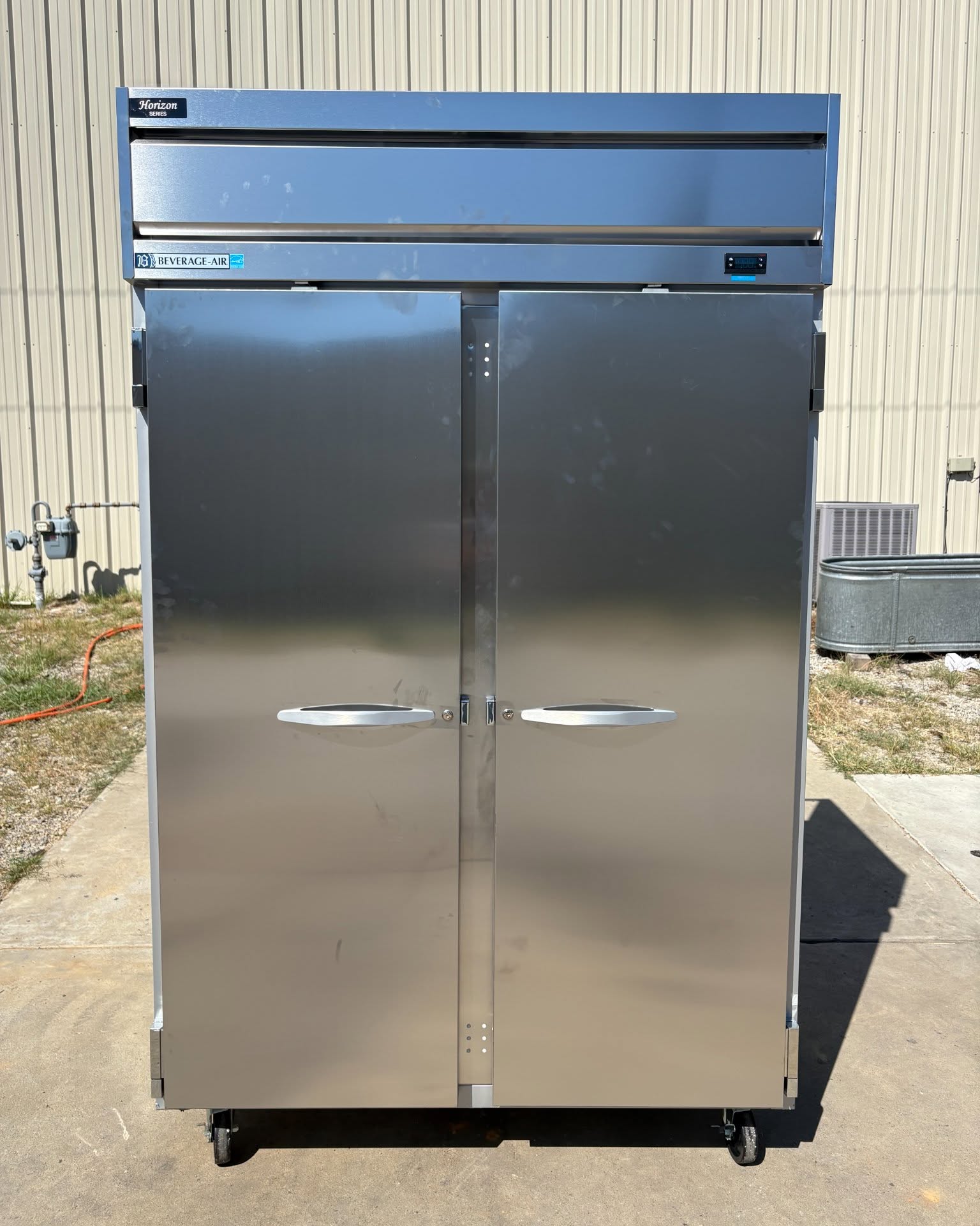 William Crawford Facebook ad: Brand New Beverage-Air 2 Door Freezer (Delivery Available!)