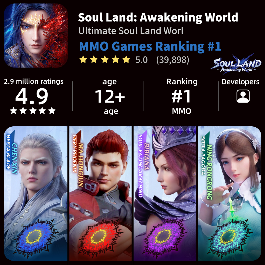 Soul Land: Awakening World Facebook ad
