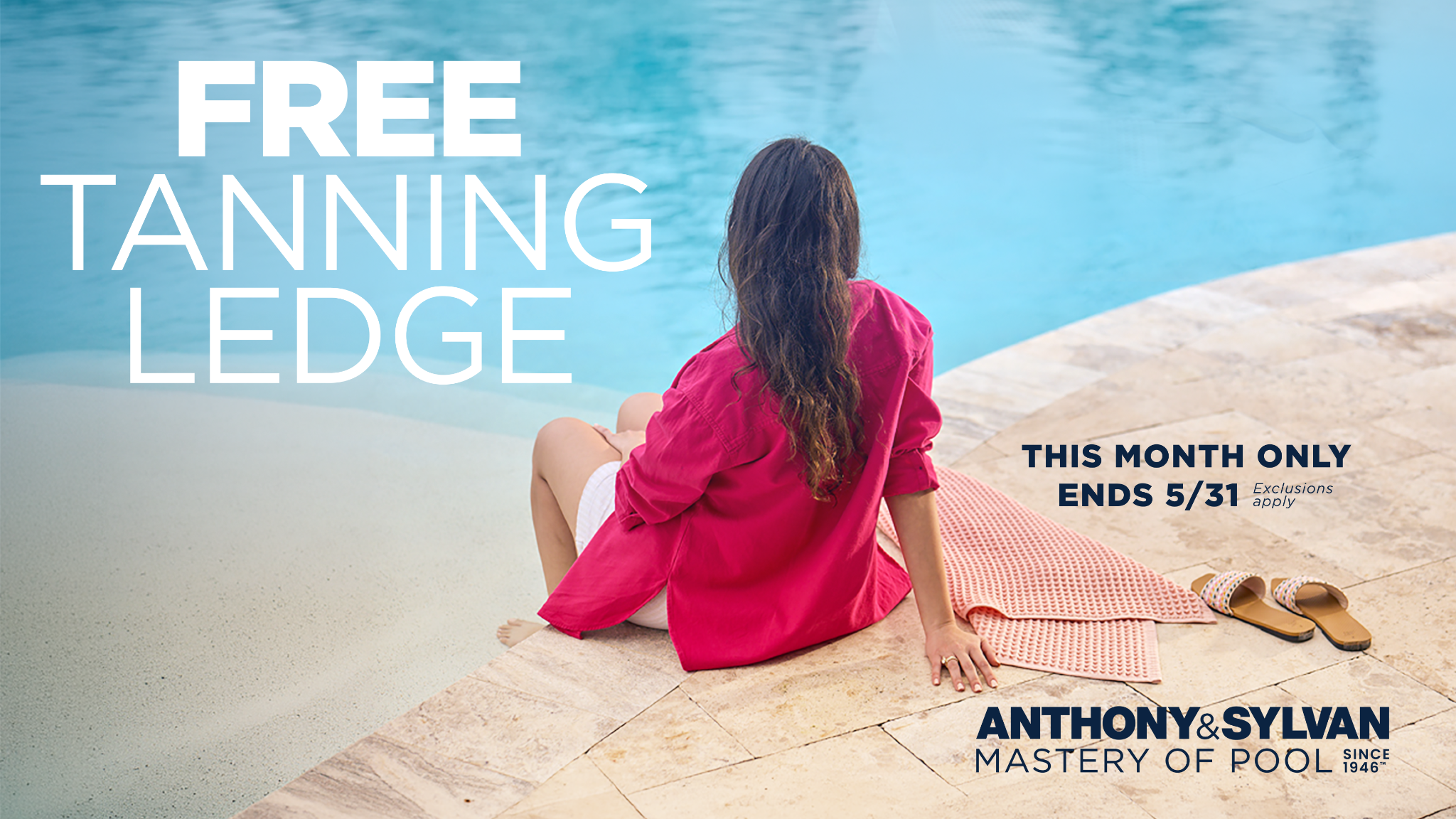 Anthony & Sylvan Pools Facebook ad