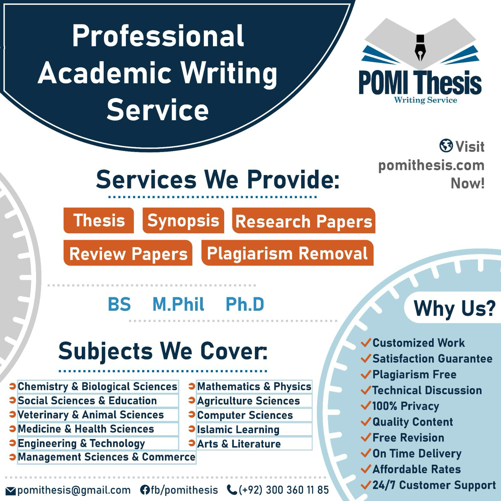 Pomi Thesis Facebook ad: Trusted Network