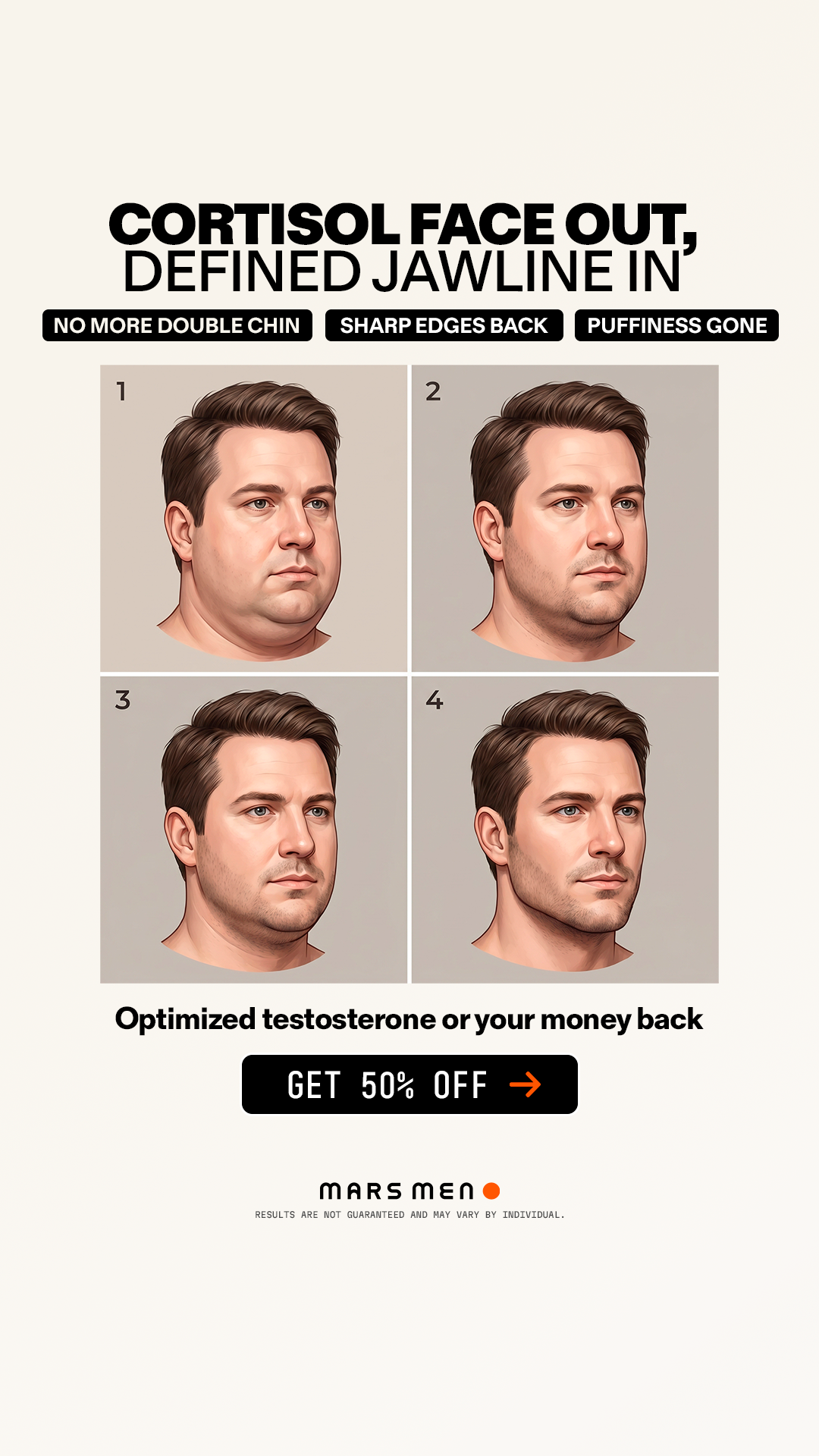 Mars Men Facebook ad