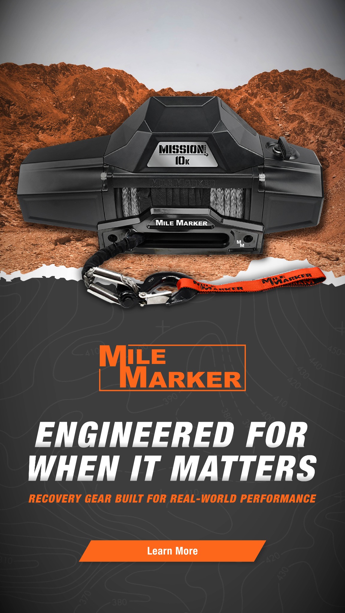 Mile Marker Winch Facebook ad