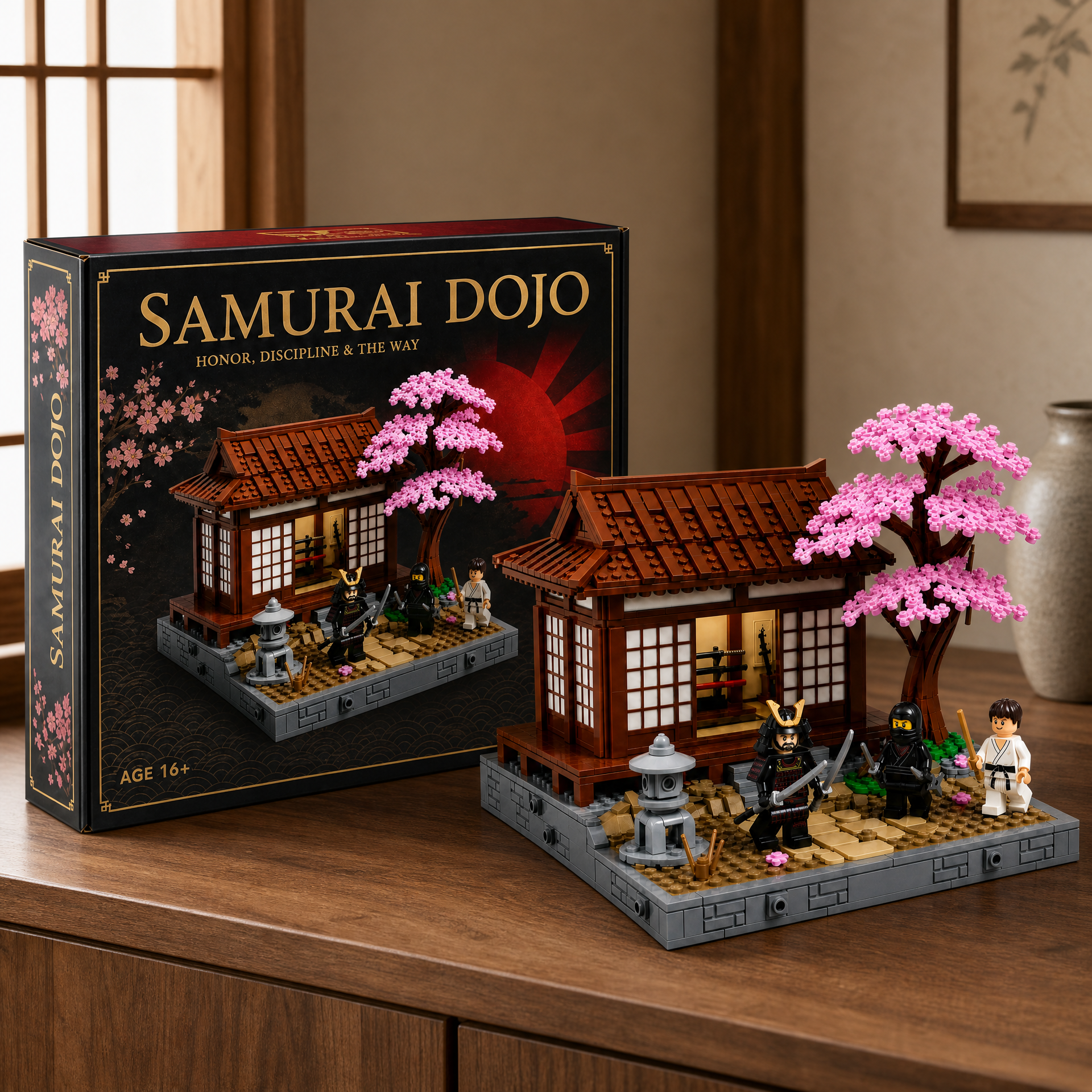 Hellobricko Facebook ad: EDO JAPAN: The Samurai Dojo
