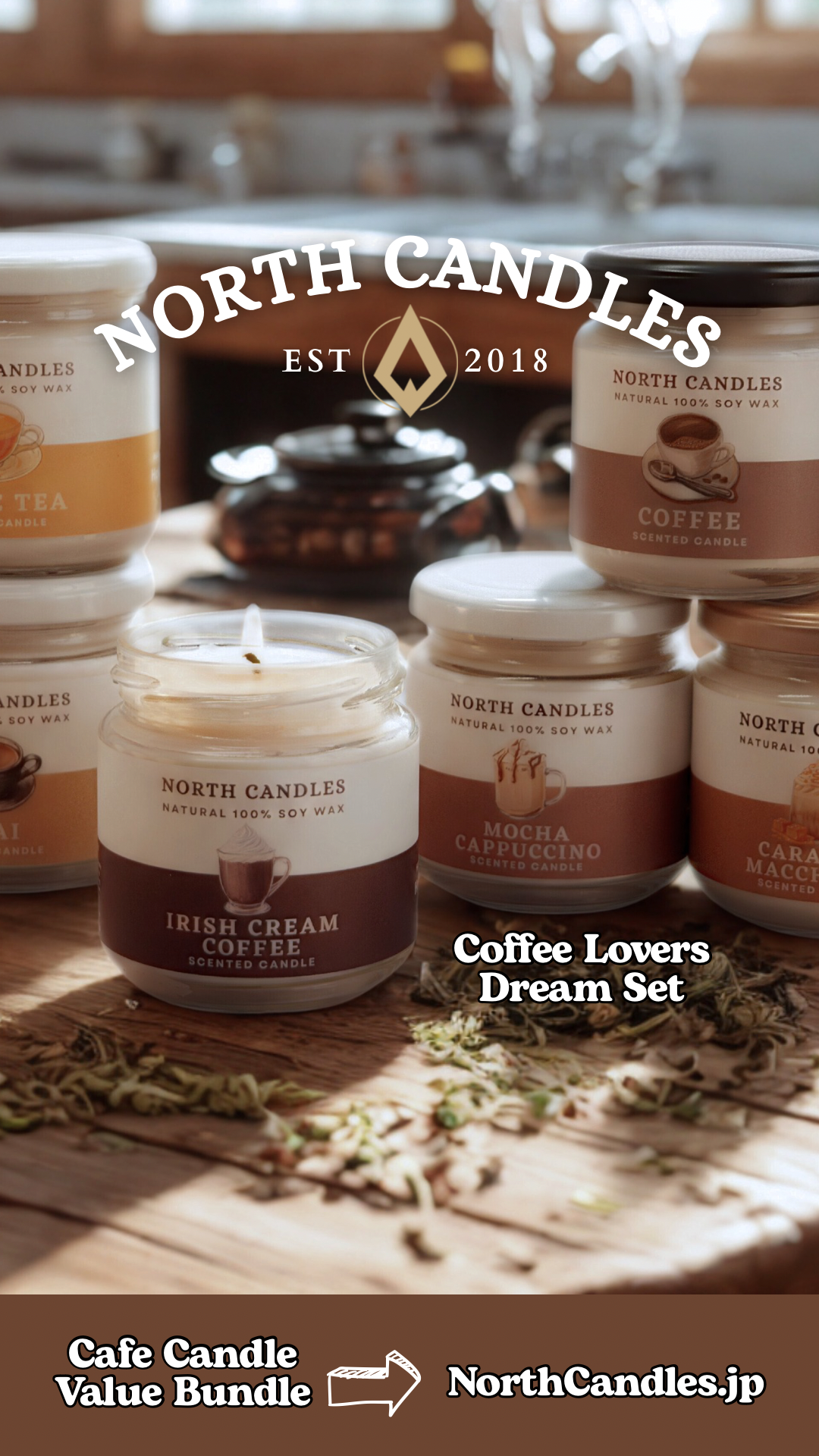 North Candles Facebook ad