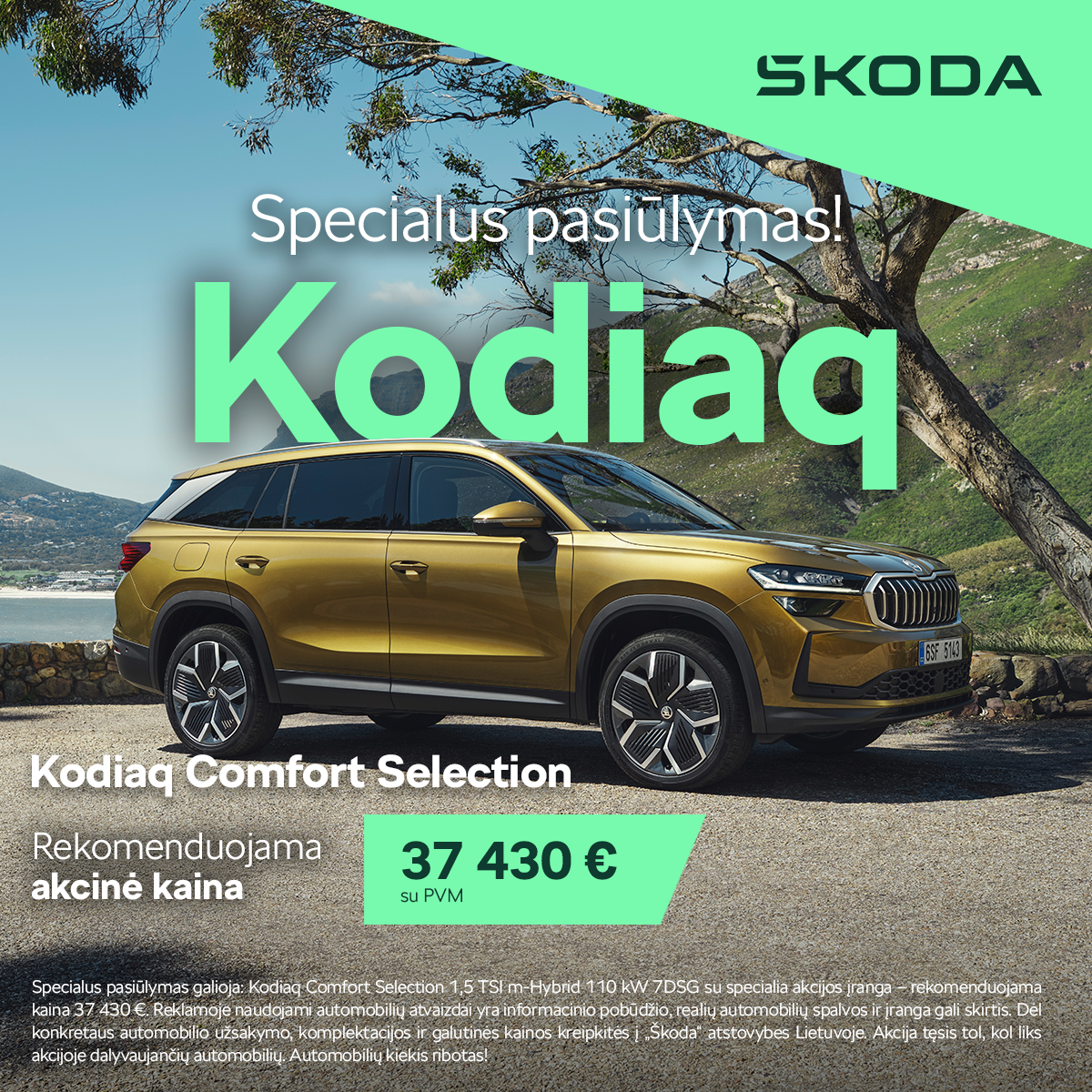Škoda Facebook ad