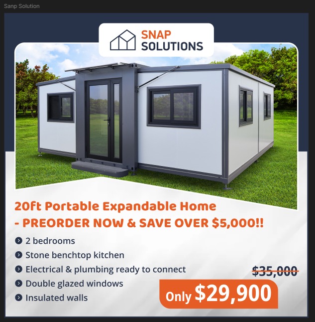 Snap Solutions Facebook ad: ๐๐ข๐ ๐๐๐ฏ๐ข๐ง๐ ๐ฌ ๐๐ฅ๐๐ซ๐ญ