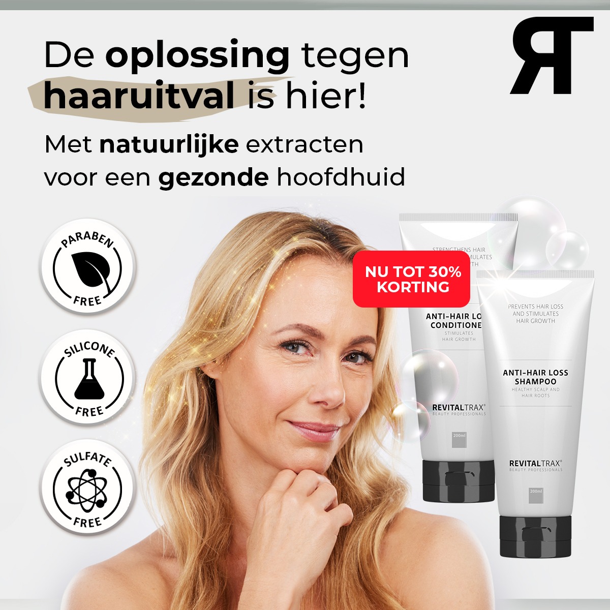 RevitalTrax Cosmetics Facebook ad