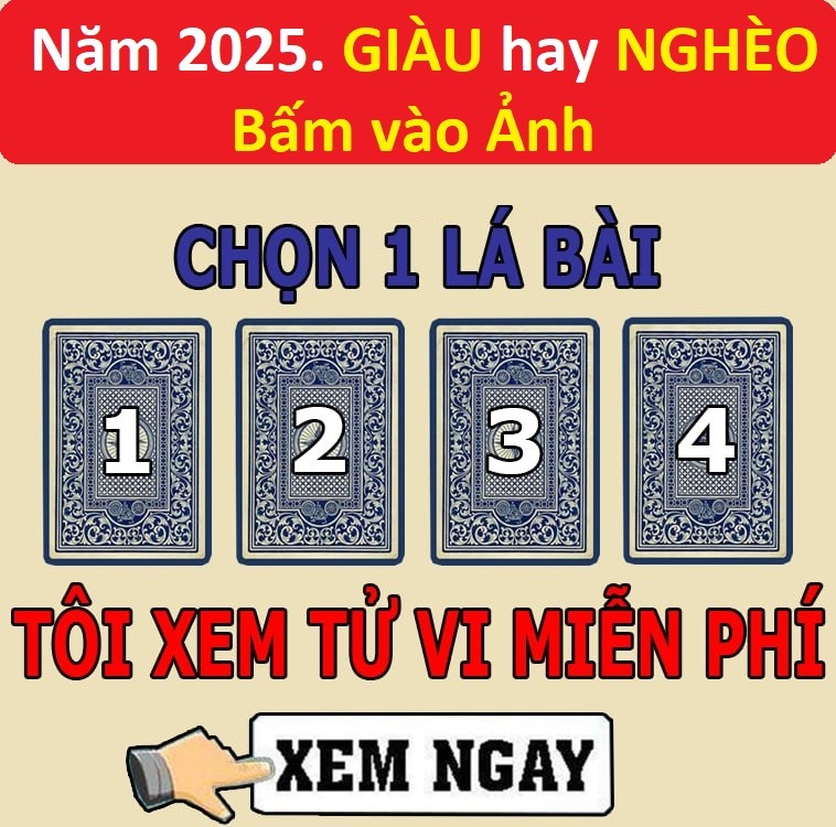 Thầy Linh - Chỉ tay xem Tướng Facebook ad: Chọn 1 Lá Bài Bất Kỳ 1 2 3 4. Miễn Phí.