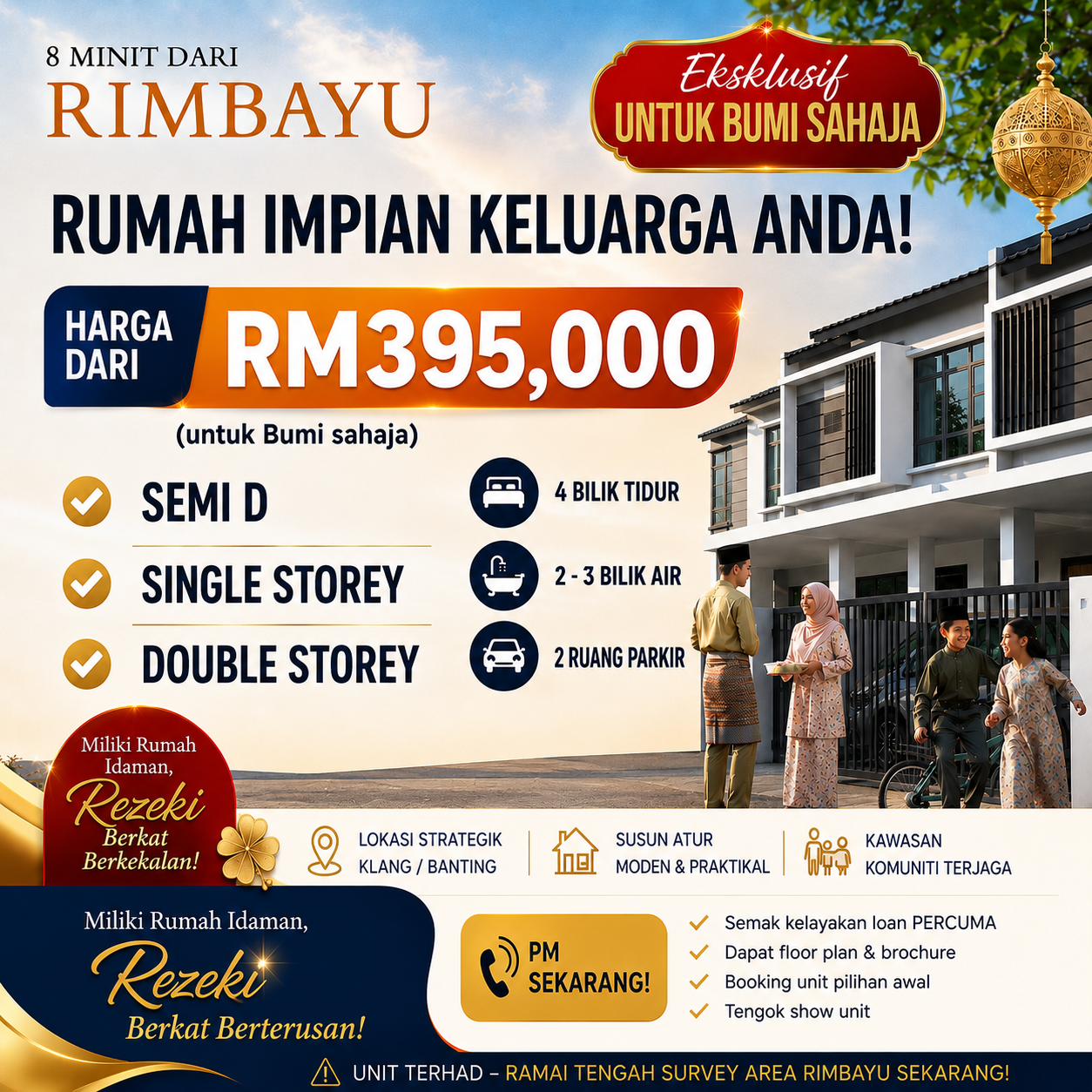 Landed Murah Giler Facebook ad: BUMI BUYER SAHAJA