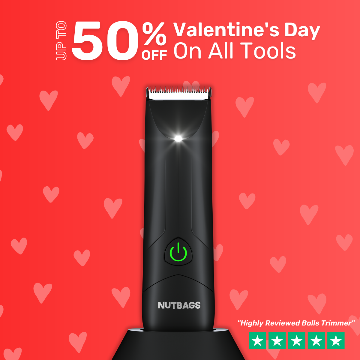 Nutbags Grooming Facebook ad: The Perfect Valentine’s Gift