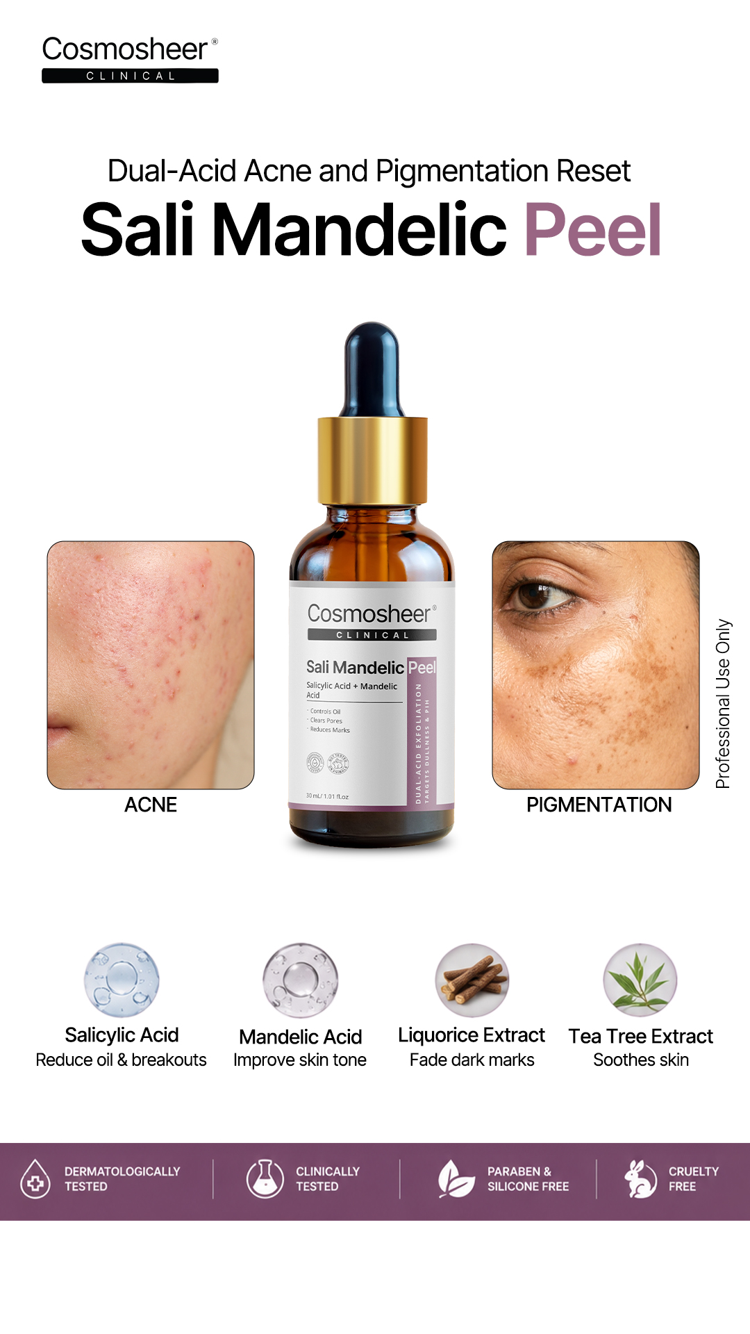 Cosmosheer Clinical Facebook ad