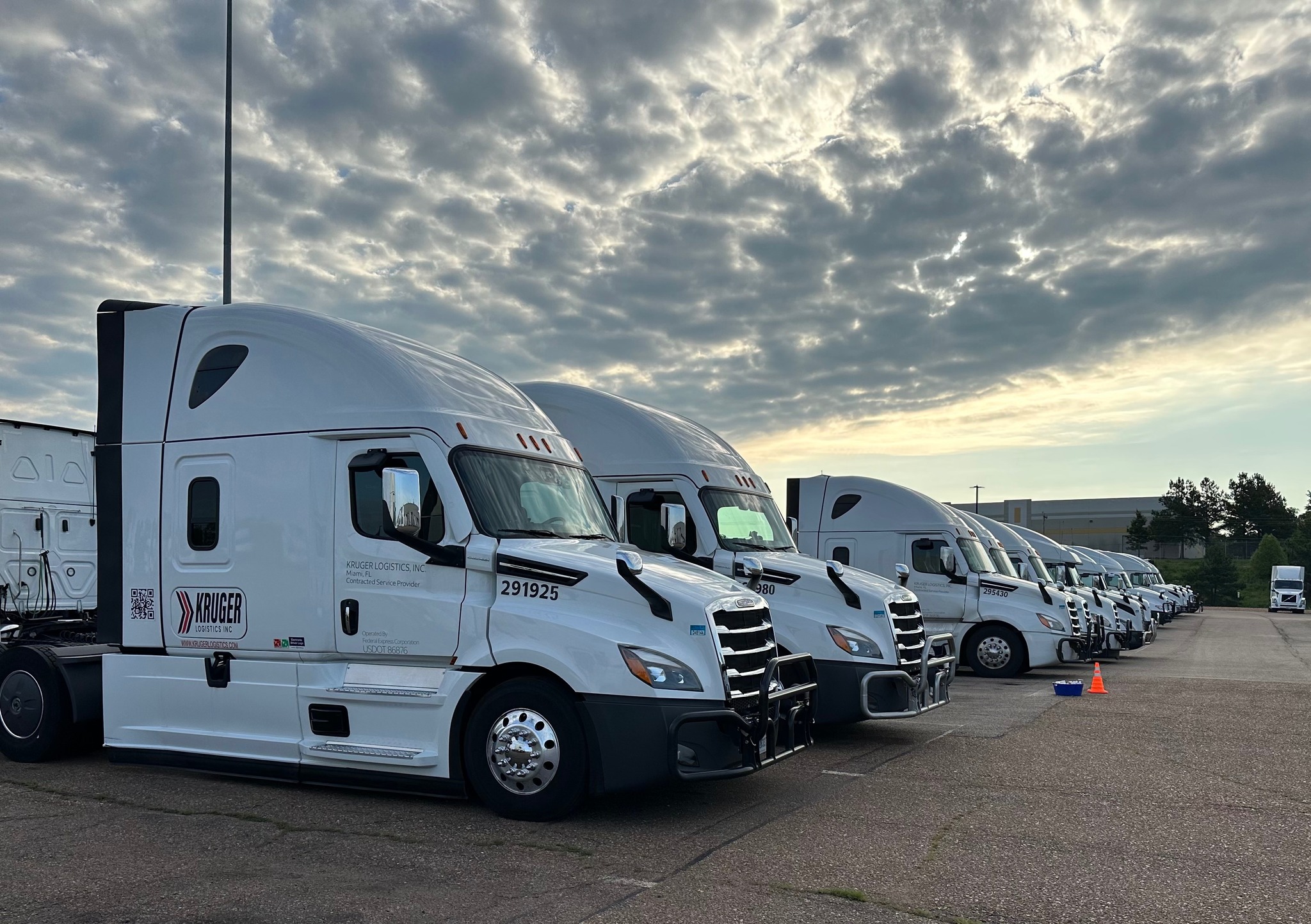 Kruger Logistics INC Facebook ad: Now Hiring Class A CDL Team Drivers