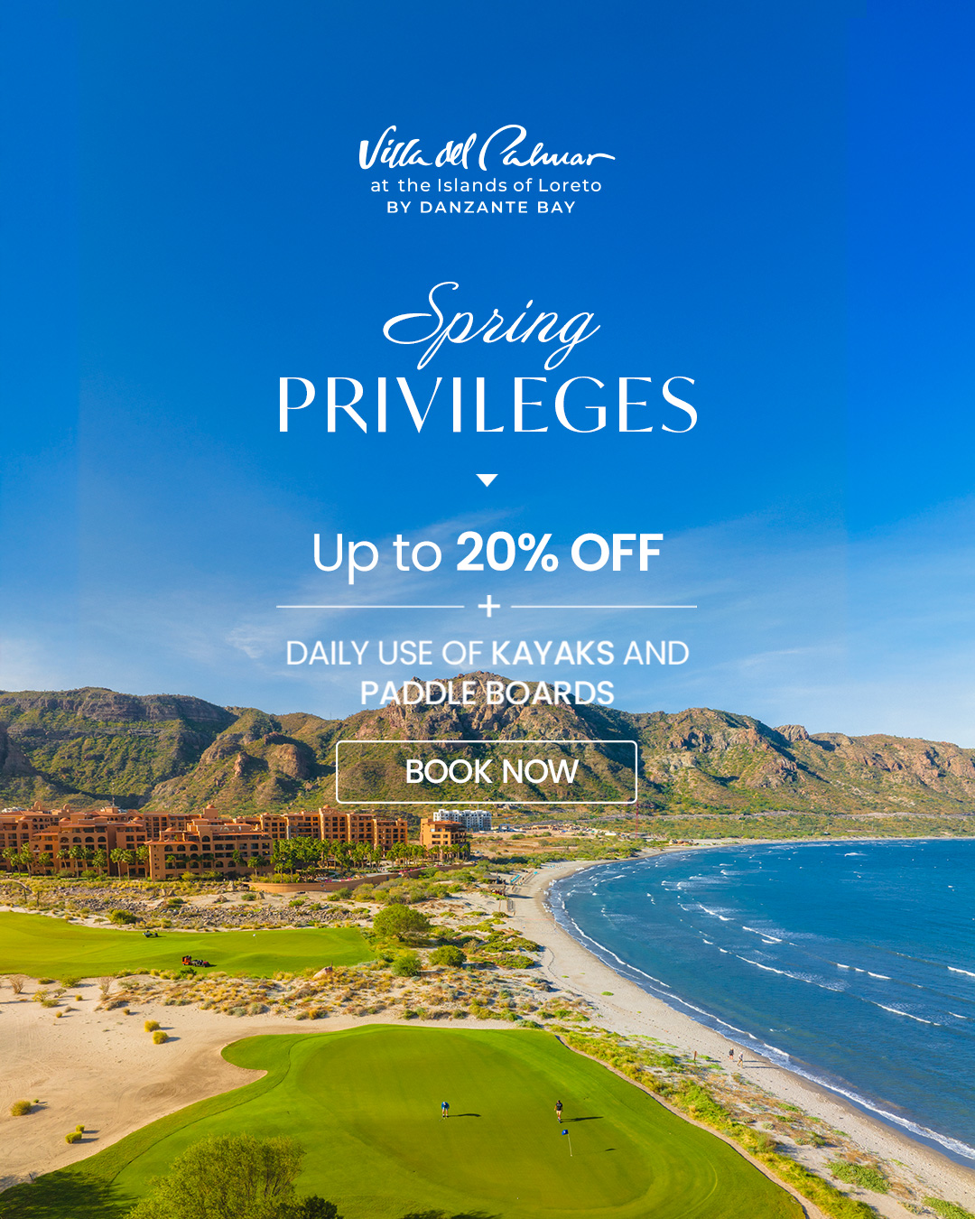 Villa del Palmar at the Islands of Loreto Facebook ad