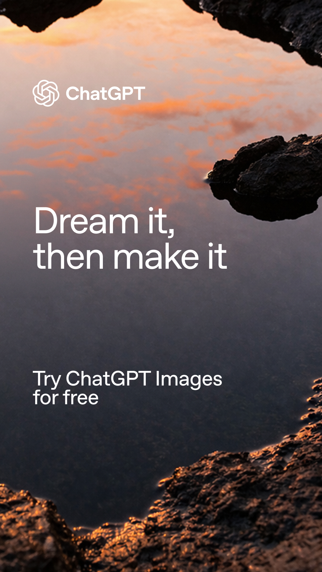 ChatGPT Facebook ad