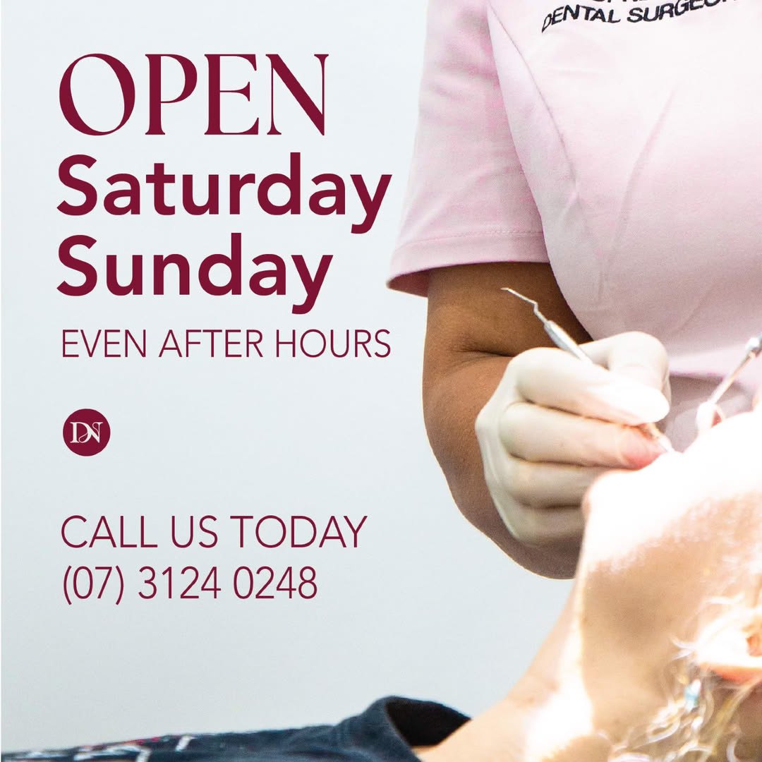 Dental Nook - Carindale Facebook ad: Smiles don’t take weekends off, and neither do…