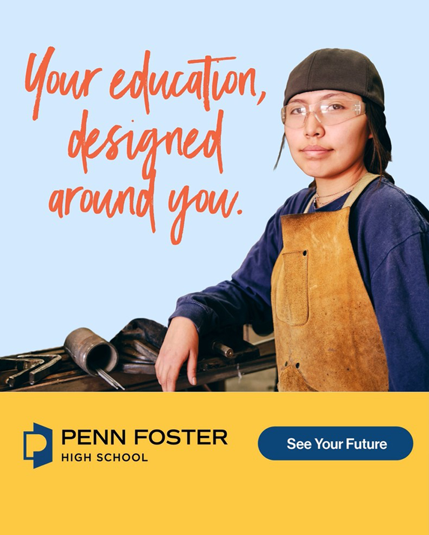 Penn Foster Facebook ad