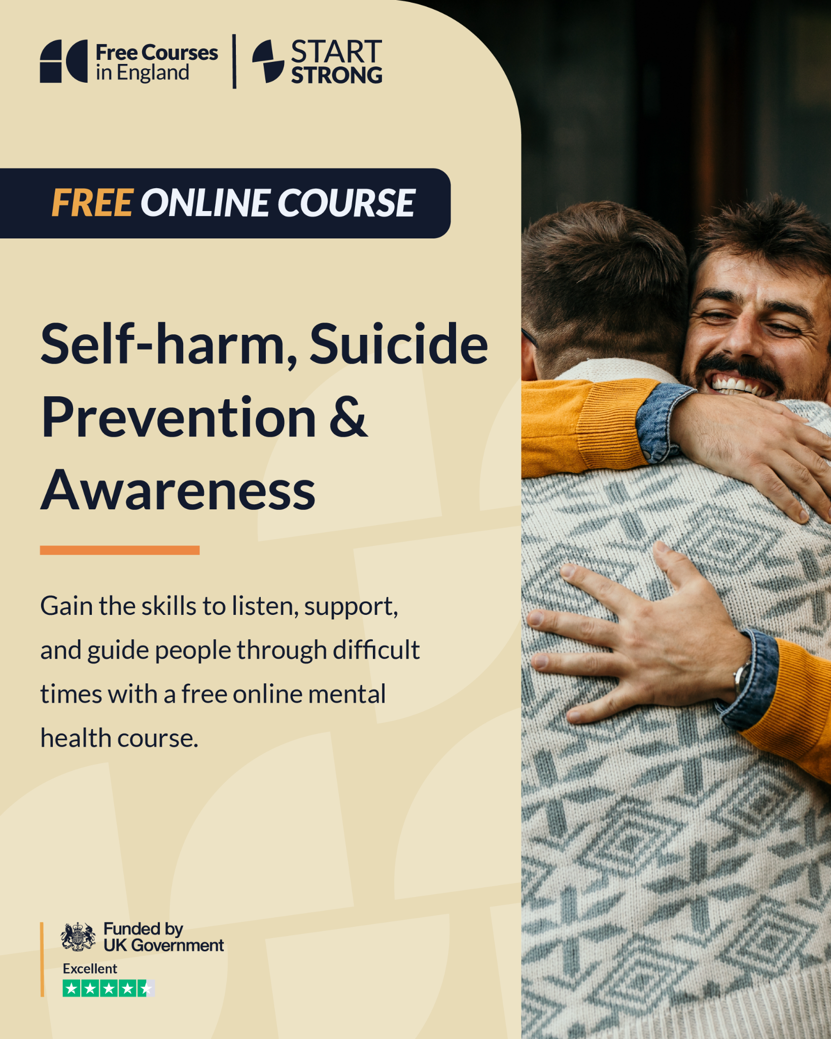 Free Courses In England Facebook ad