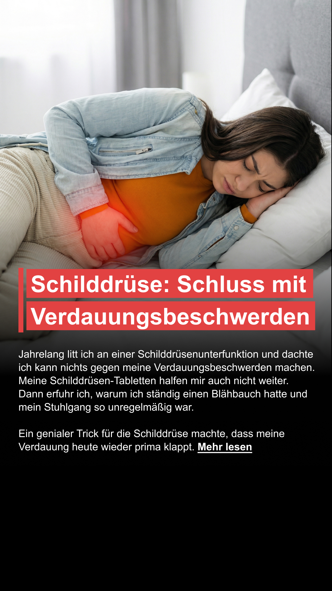 Mission Schilddrüse Facebook ad