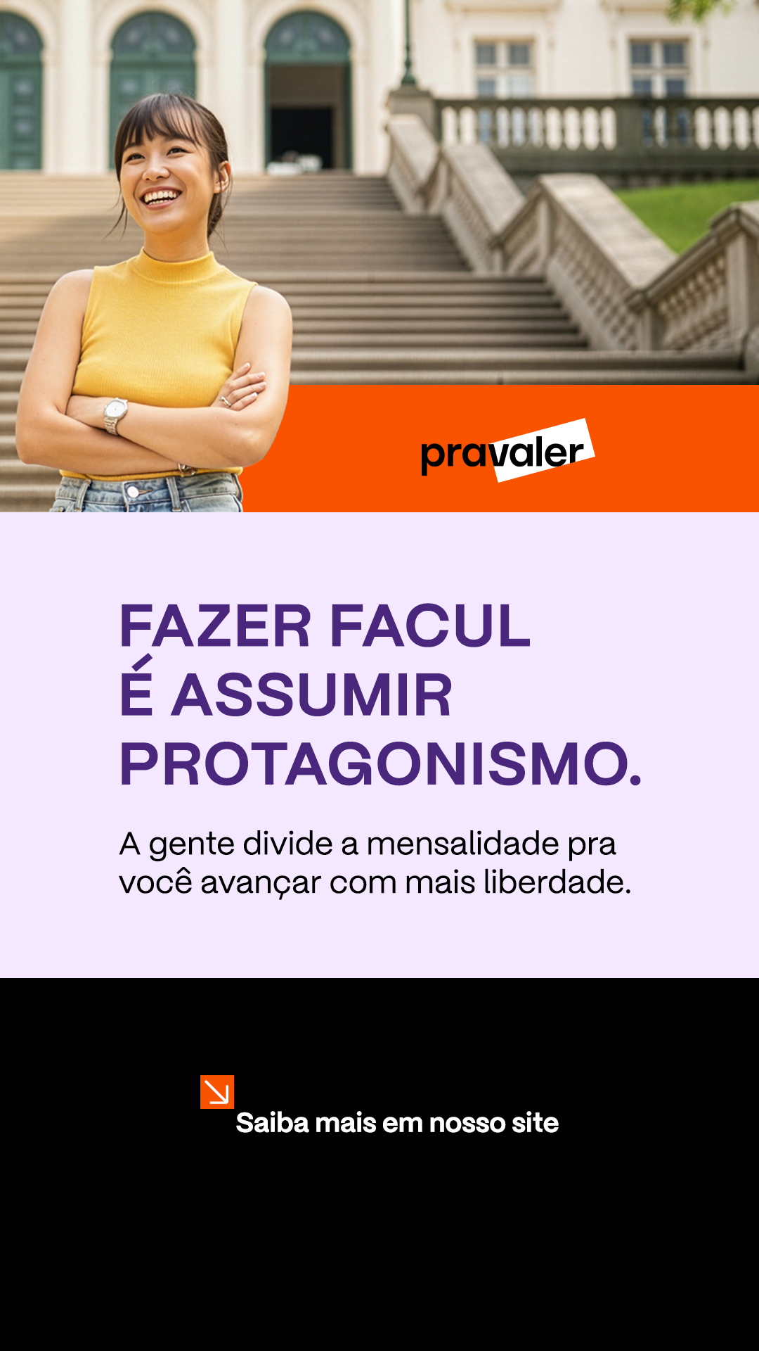 Pravaler Facebook ad