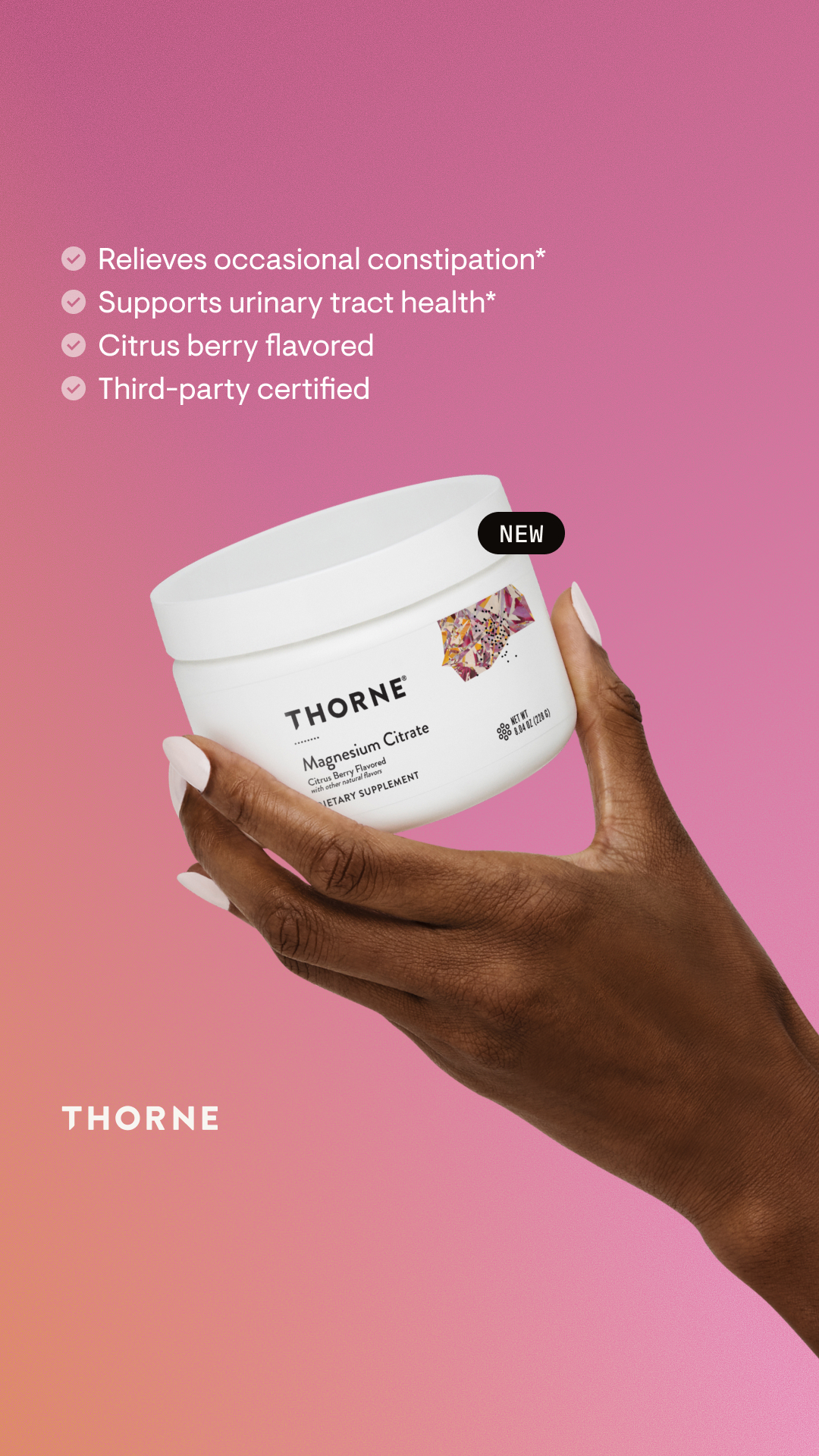 Thorne Facebook ad