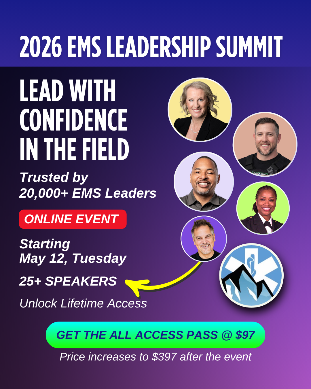 EMS Leadership Academy Facebook ad